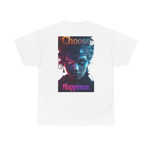 Choose Happiness Unixes T-Shirt Positive Mindset Vibes