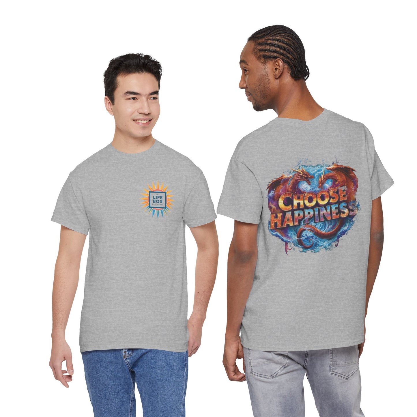 Choose Happiness Unixes T-Shirt Positive Mindset Vibes
