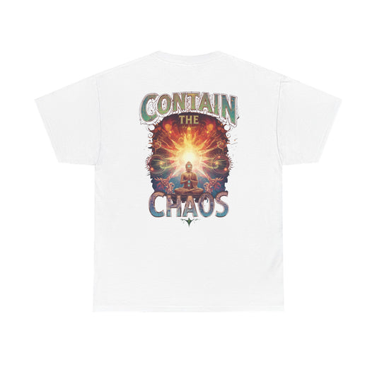 Contain The Chaos Unisex Tee, Positive Mindset Shirt