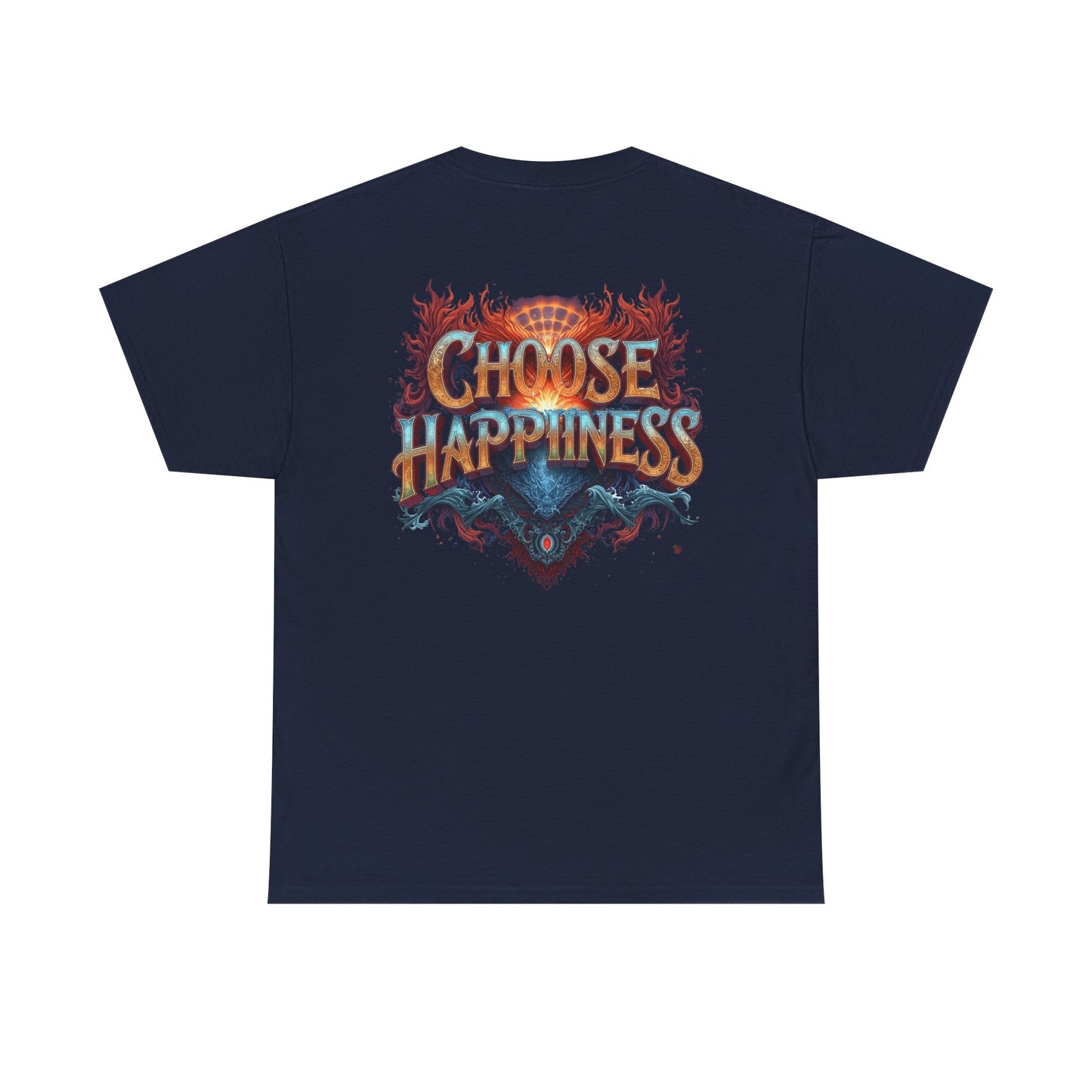 Choose Happiness Unixes T-Shirt Positive Mindset Vibes