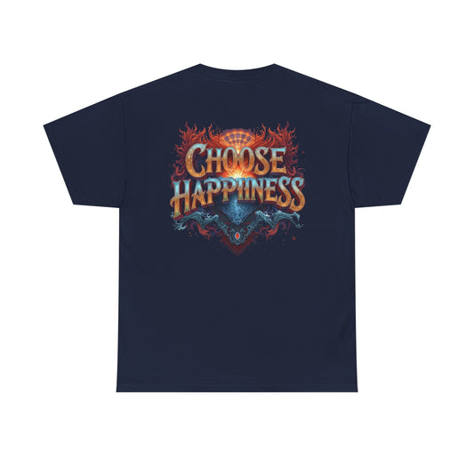 Choose Happiness Unixes T-Shirt Positive Mindset Vibes