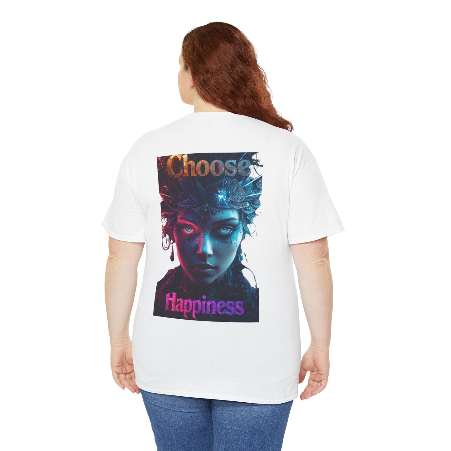Choose Happiness Unixes T-Shirt Positive Mindset Vibes