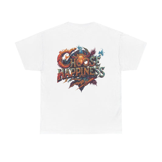 Choose Happiness Unixes T-Shirt Positive Mindset Vibes