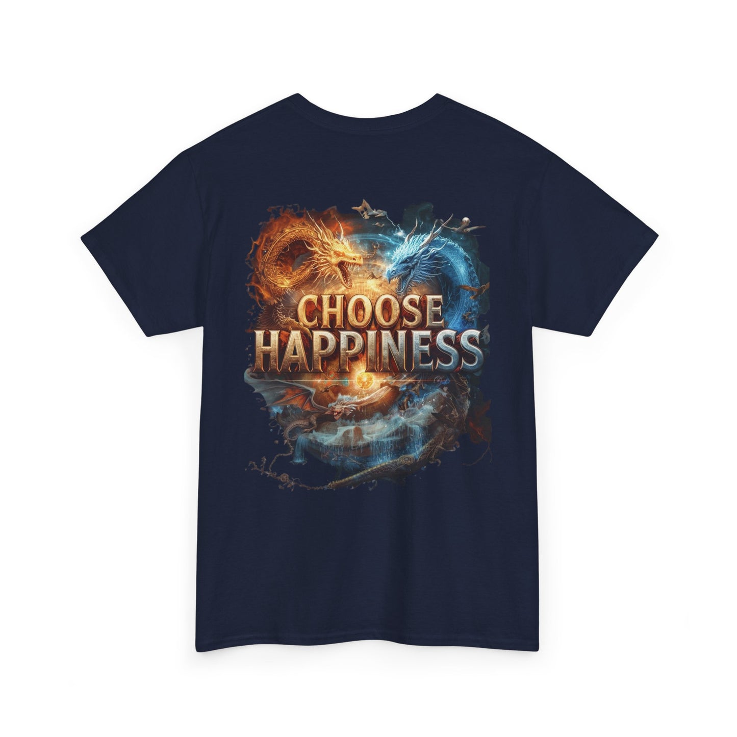 Choose Happiness Unixes T-Shirt Positive Mindset Vibes