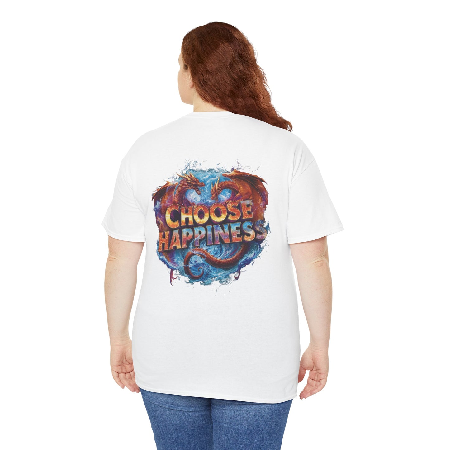 Choose Happiness Unixes T-Shirt Positive Mindset Vibes