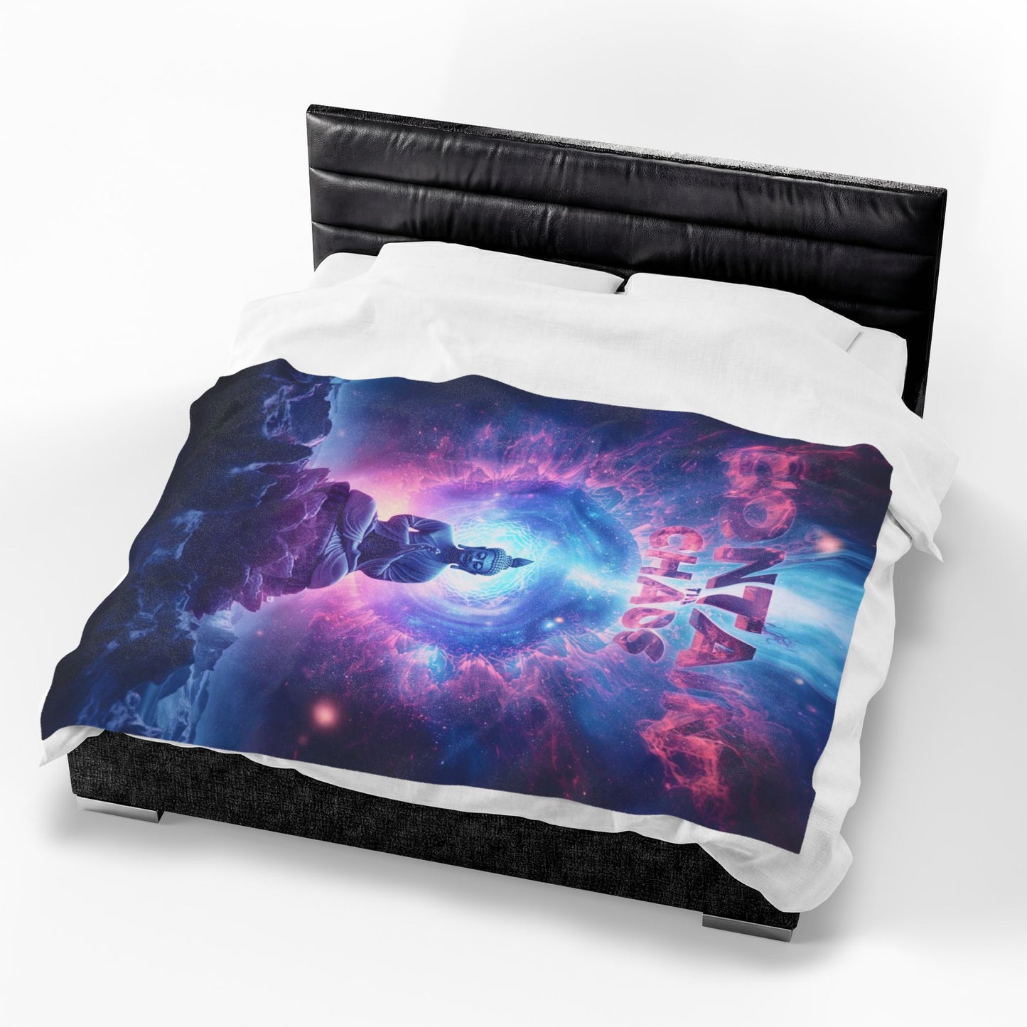 Contain the Chaos Velveteen Plush Blanket
