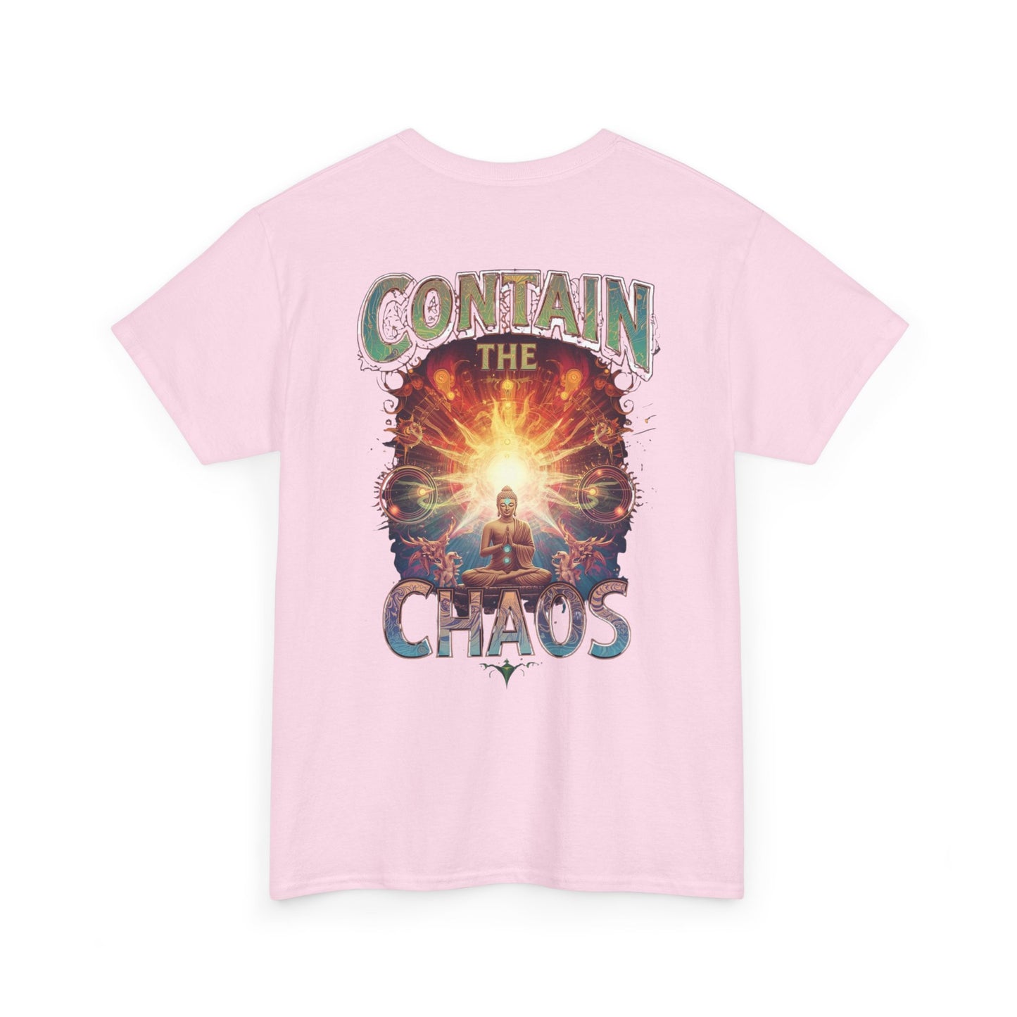 Contain The Chaos Unisex Tee, Positive Mindset Shirt