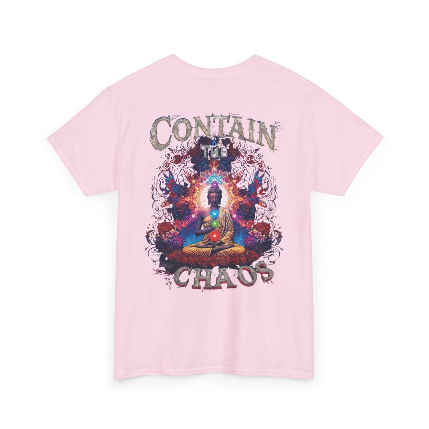 Contain The Chaos Unisex Tee, Positive Mindset Shirt