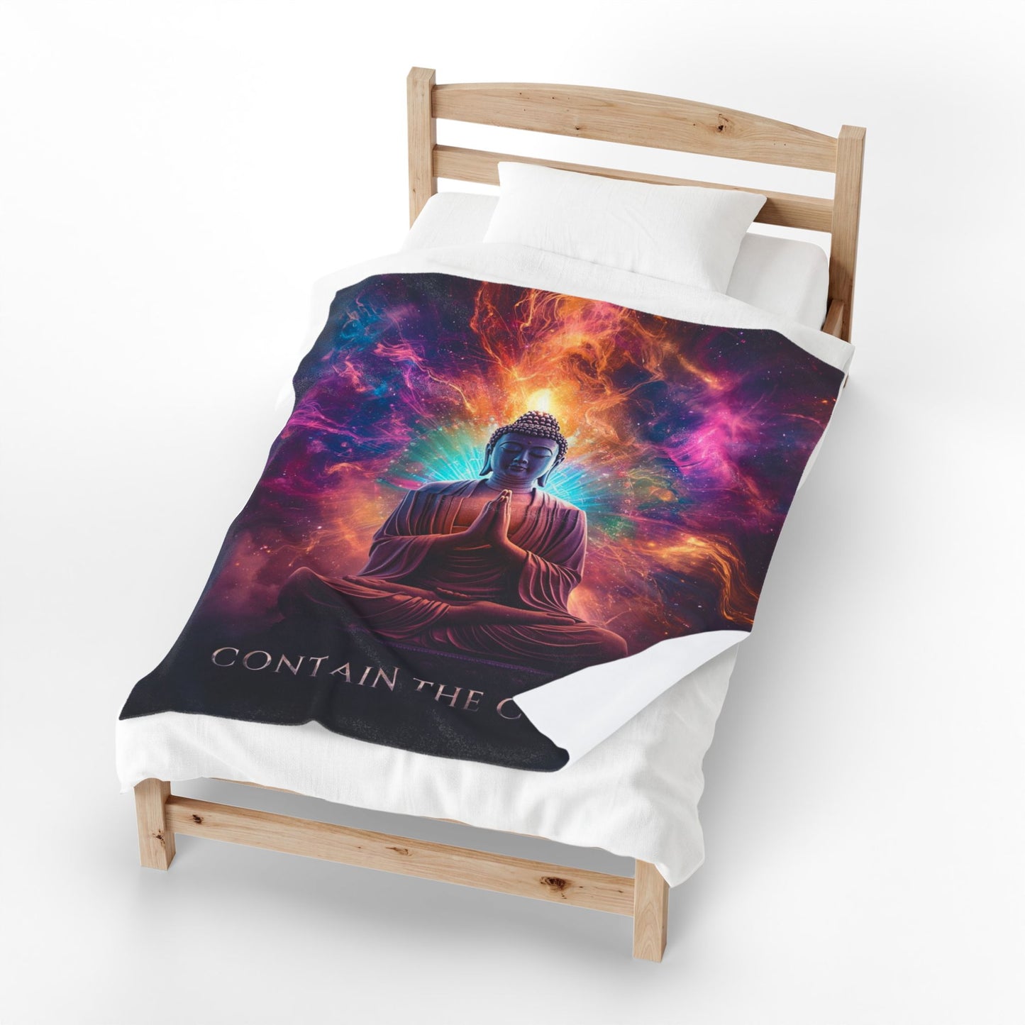 Contain the Chaos Velveteen Plush Blanket
