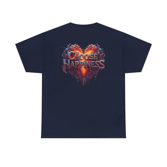 Choose Happiness Unixes T-Shirt Positive Mindset Vibes