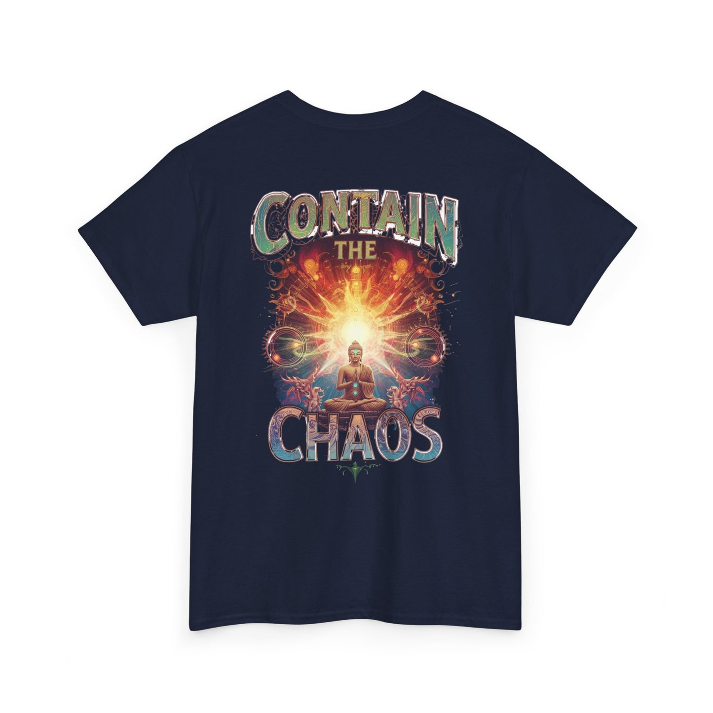 Contain The Chaos Unisex Tee, Positive Mindset Shirt