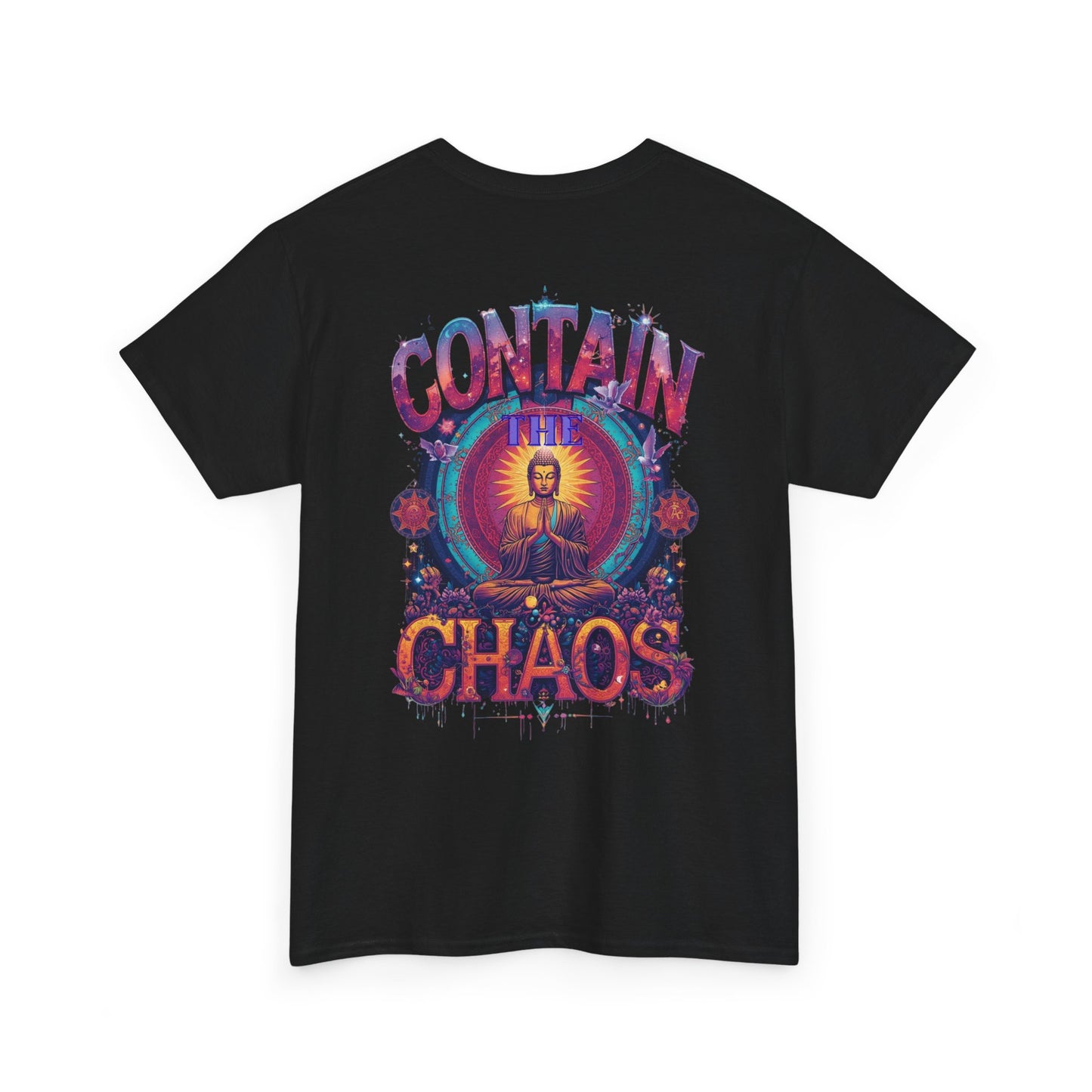 Contain The Chaos Unisex Tee, Positive Mindset Shirt