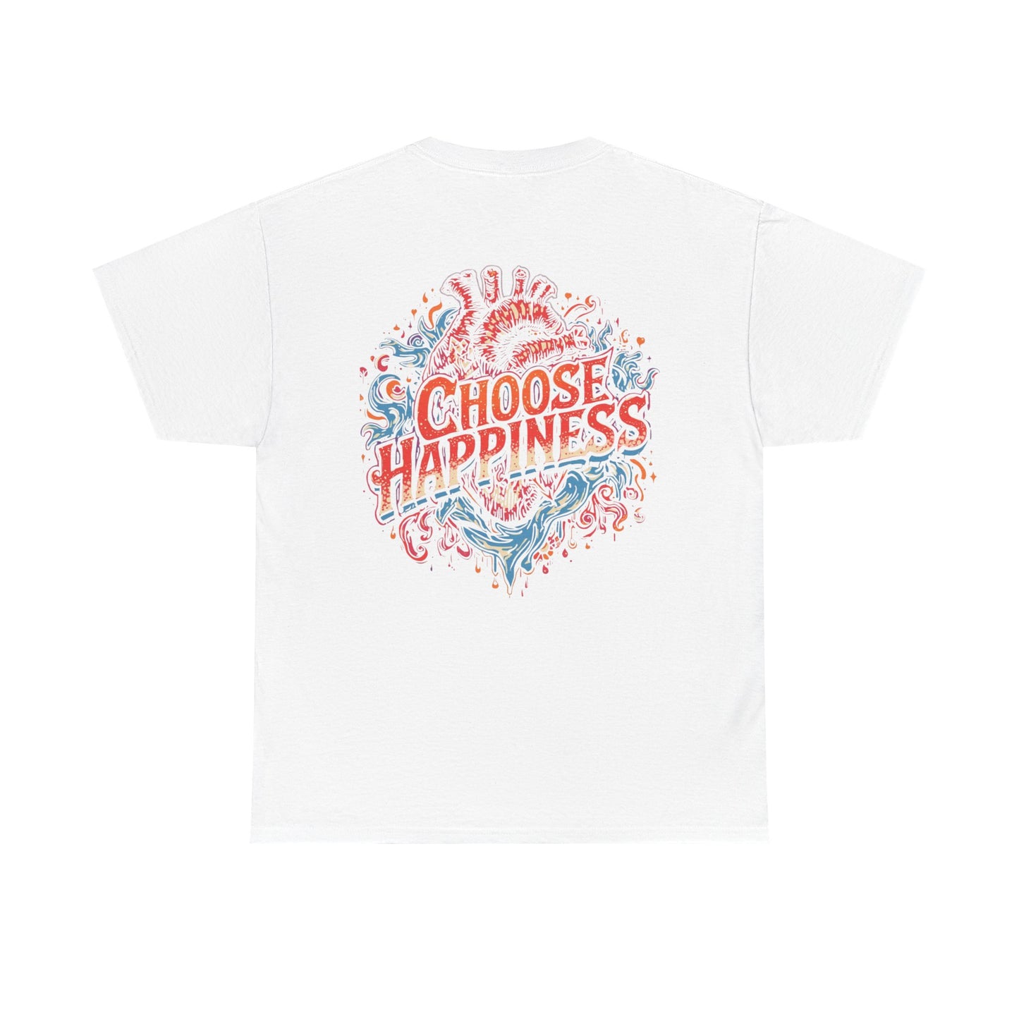 Choose Happiness Unixes T-Shirt Positive Mindset Vibes