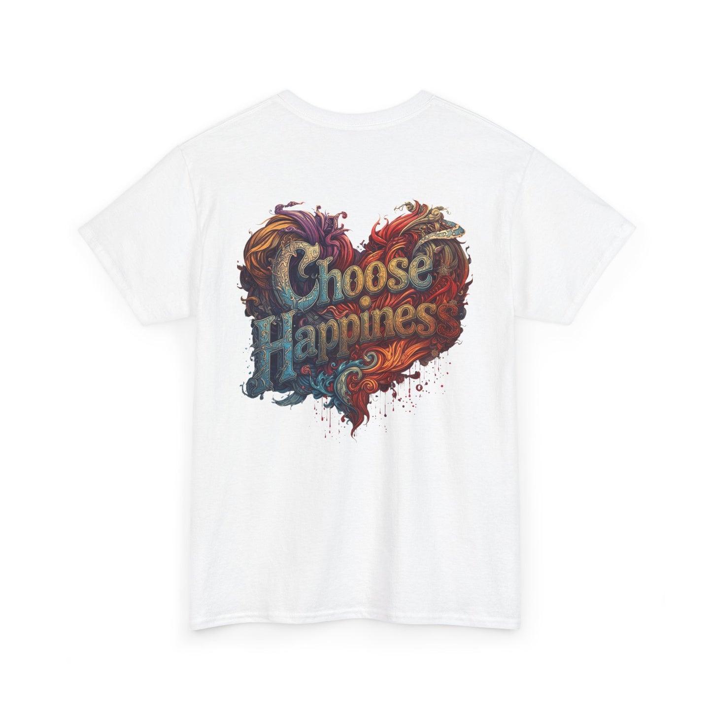 Choose Happiness Unixes T-Shirt Positive Mindset Vibes