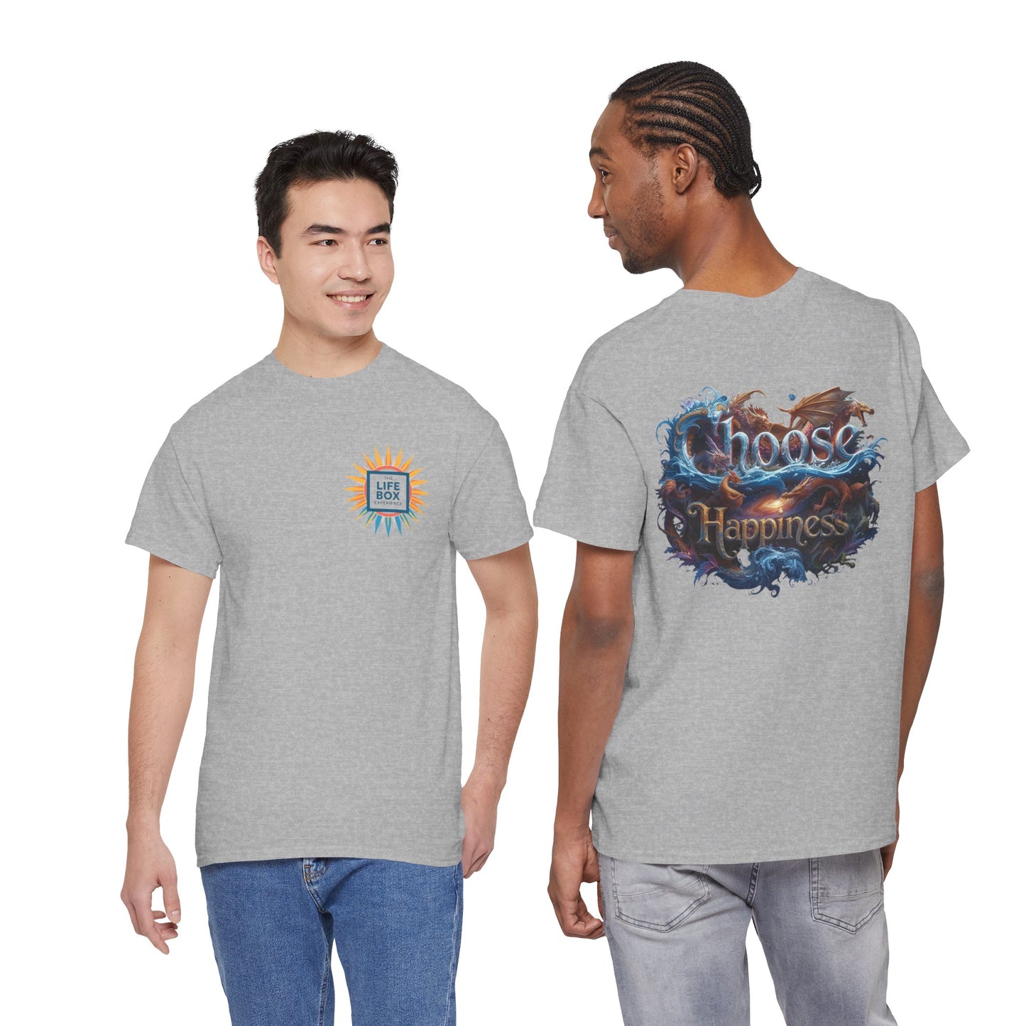 Choose Happiness Unixes T-Shirt Positive Mindset Vibes