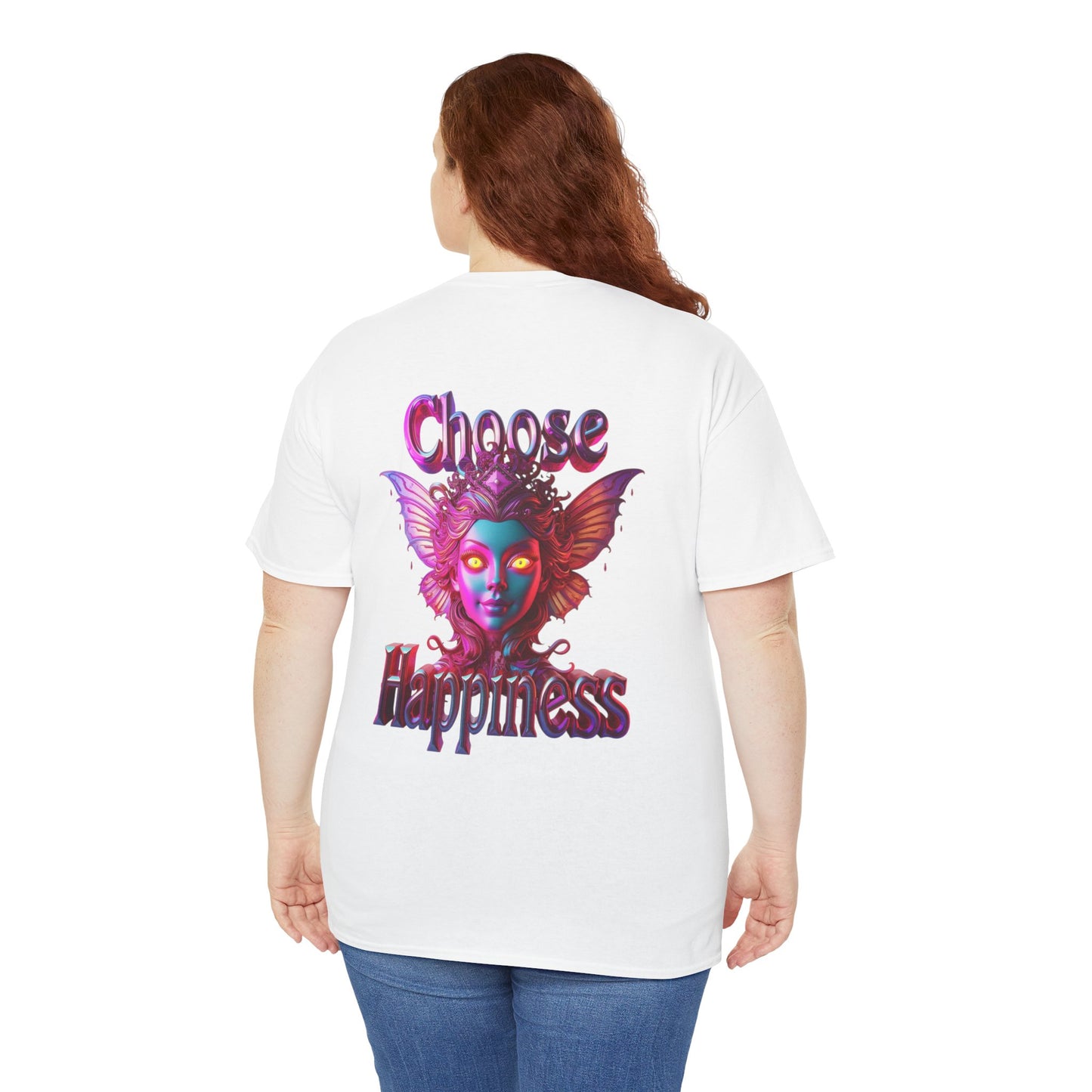 Choose Happiness Unixes T-Shirt Positive Mindset Vibes