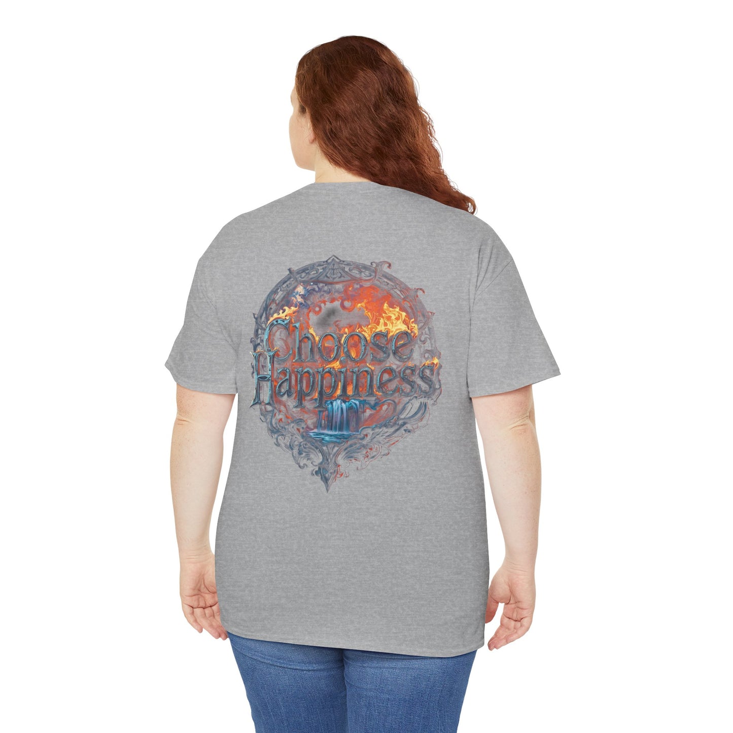 Choose Happiness Unixes T-Shirt Positive Mindset Vibes