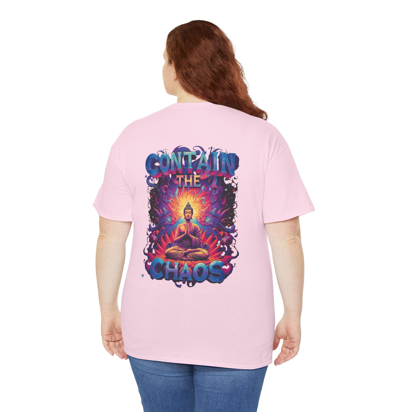 Contain The Chaos Unisex Tee, Positive Mindset Shirt