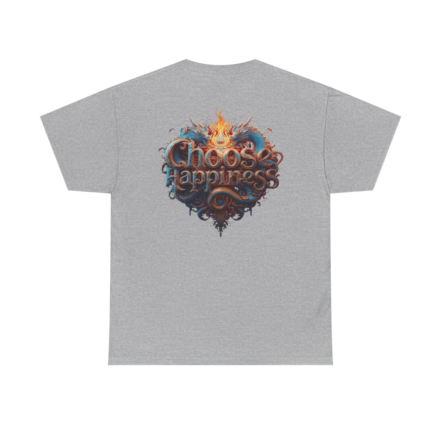 Choose Happiness Unixes T-Shirt Positive Mindset Vibes