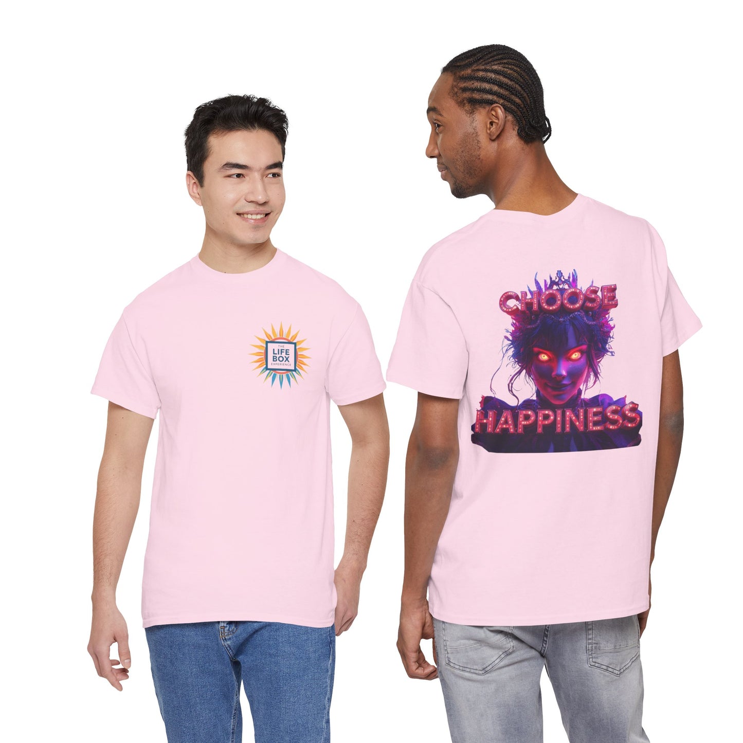 Choose Happiness Unixes T-Shirt Positive Mindset Vibes