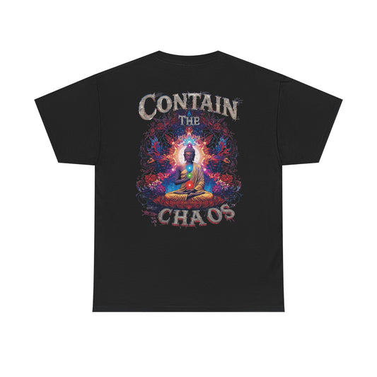 Contain The Chaos Unisex Tee, Positive Mindset Shirt