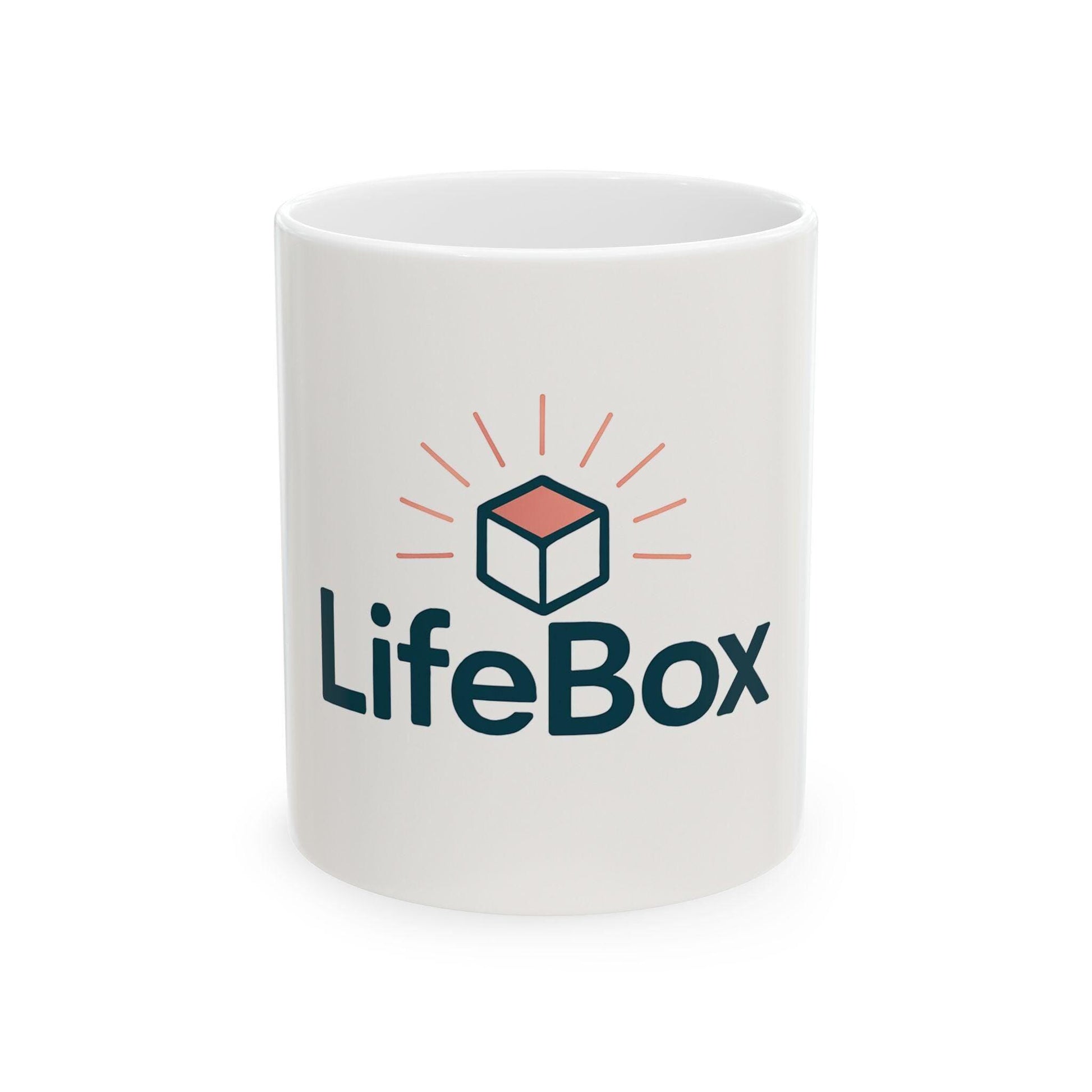 LifeBox Ceramic Mug, The LifeBox Experience, Coffee Mug, Tea Cup, Inspirational Quote, Gift for Her, Gift for Him, Cozy Home Decor, Kitchen