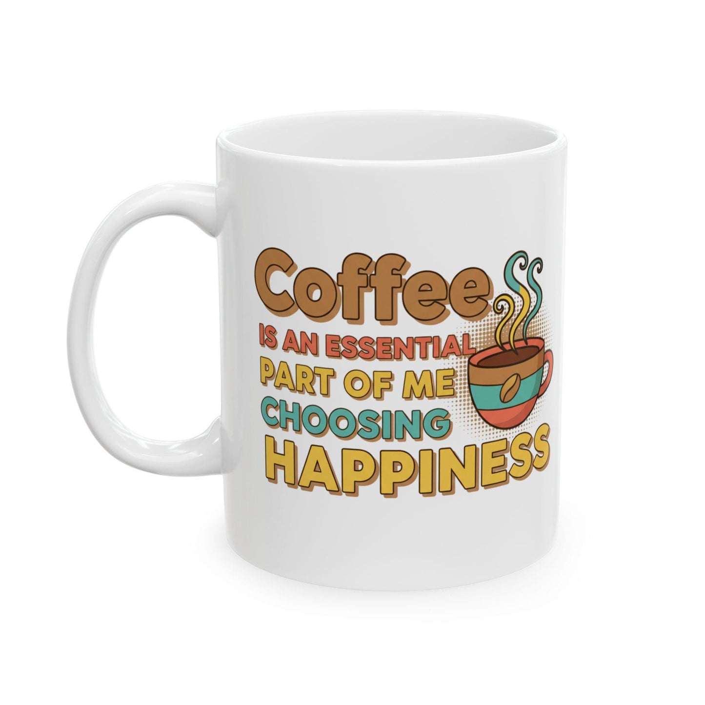 Coffee Is An Hug, Mug | Retro Coffee Cup Typography