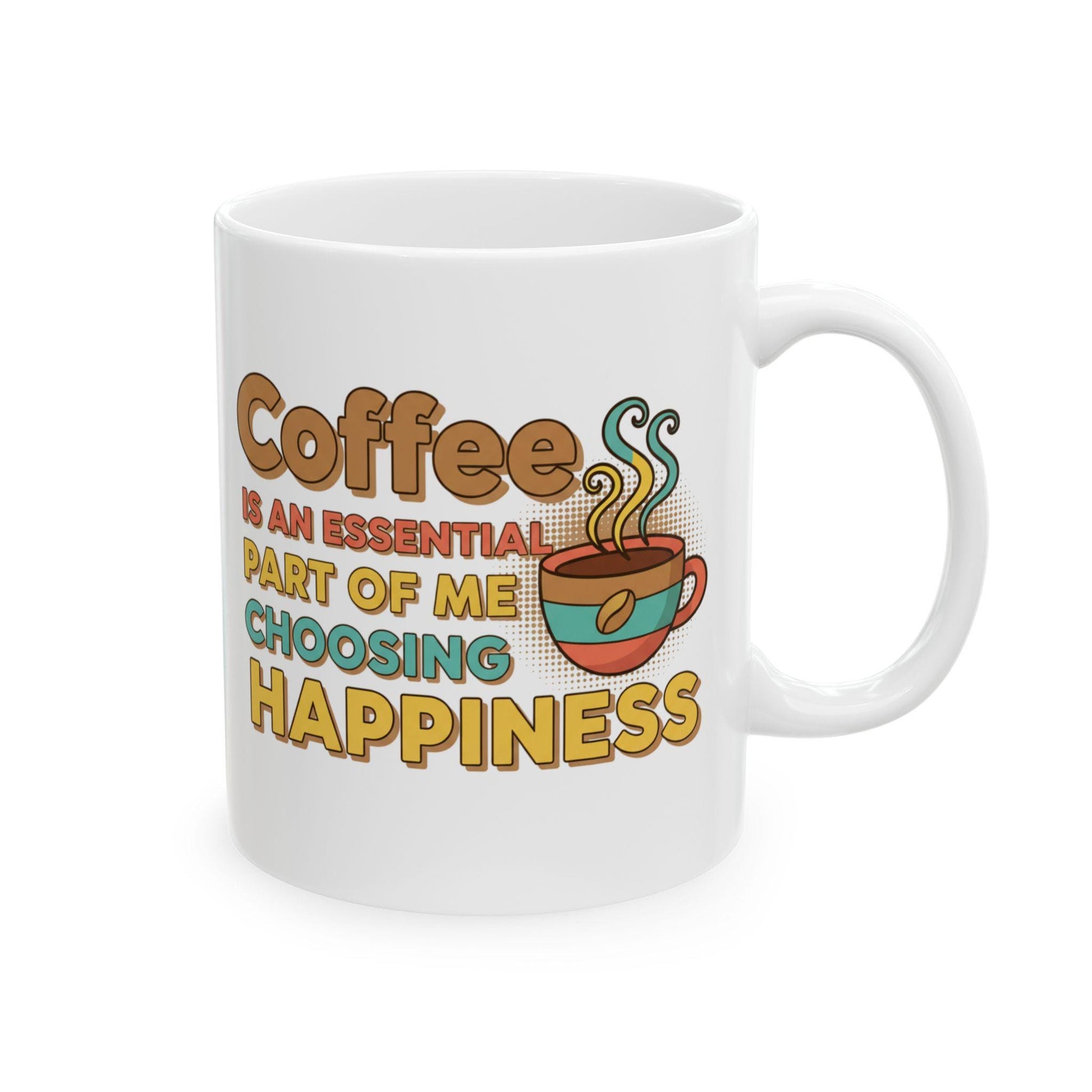 Coffee Is An Hug, Mug | Retro Coffee Cup Typography