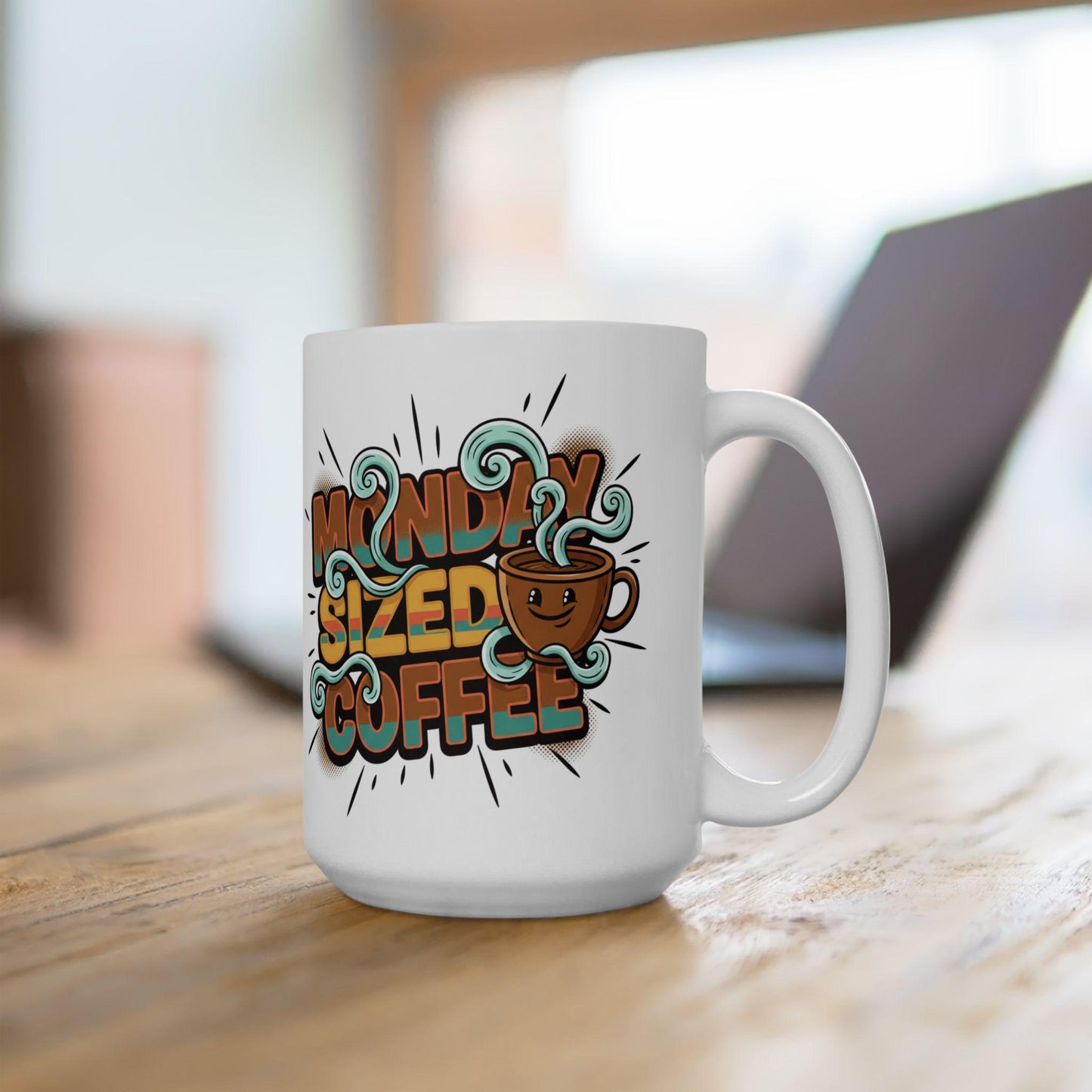 Missed Sleep Coffee Mug | Cute Retro Coffee Cup Illustration