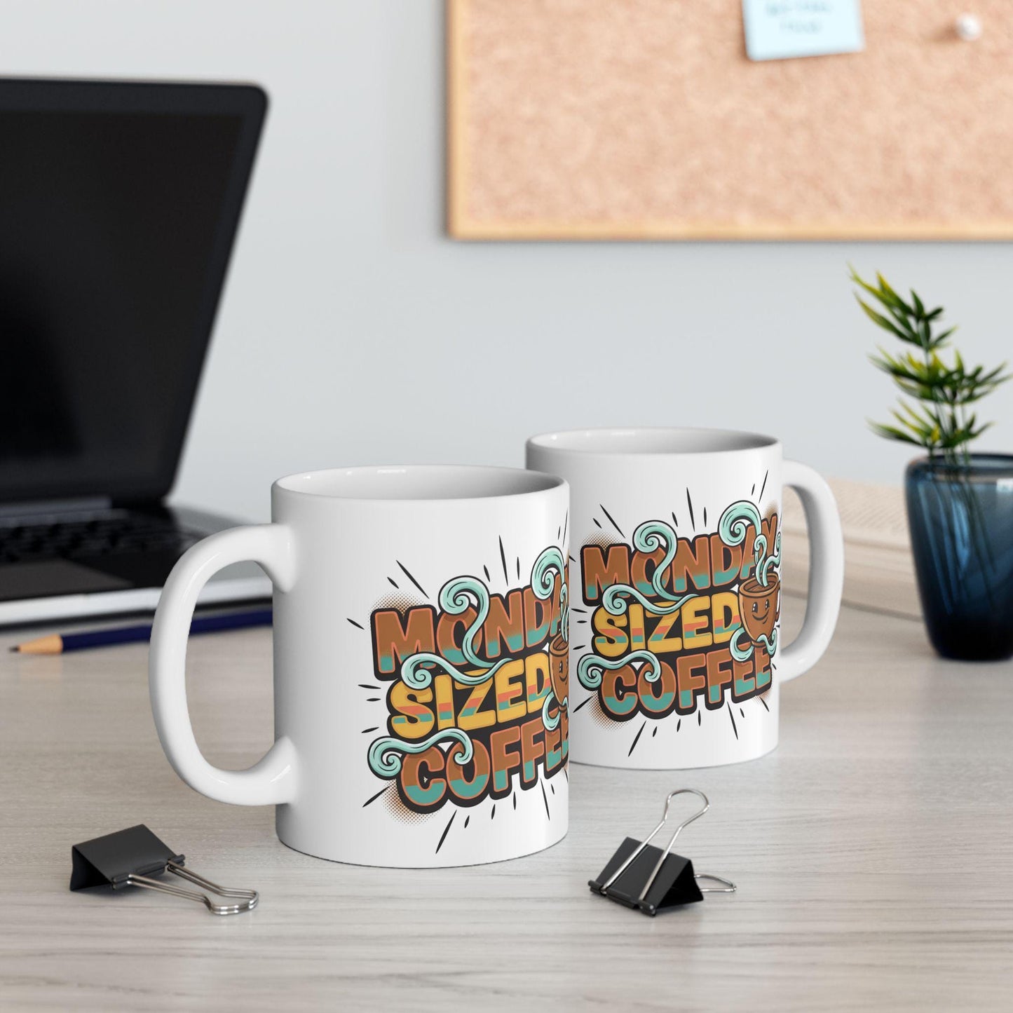 Missed Sleep Coffee Mug | Cute Retro Coffee Cup Illustration