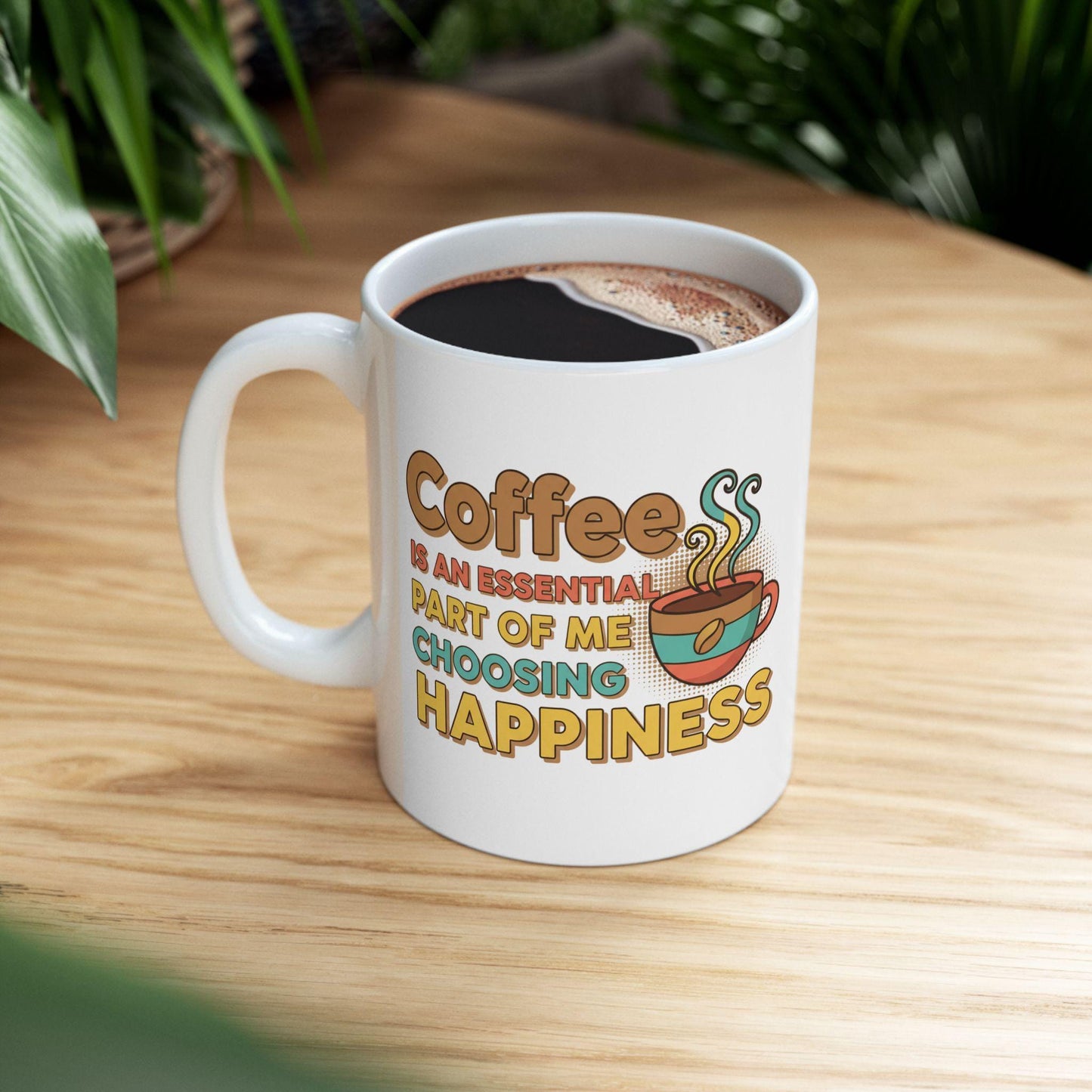 Coffee Is An Hug, Mug | Retro Coffee Cup Typography