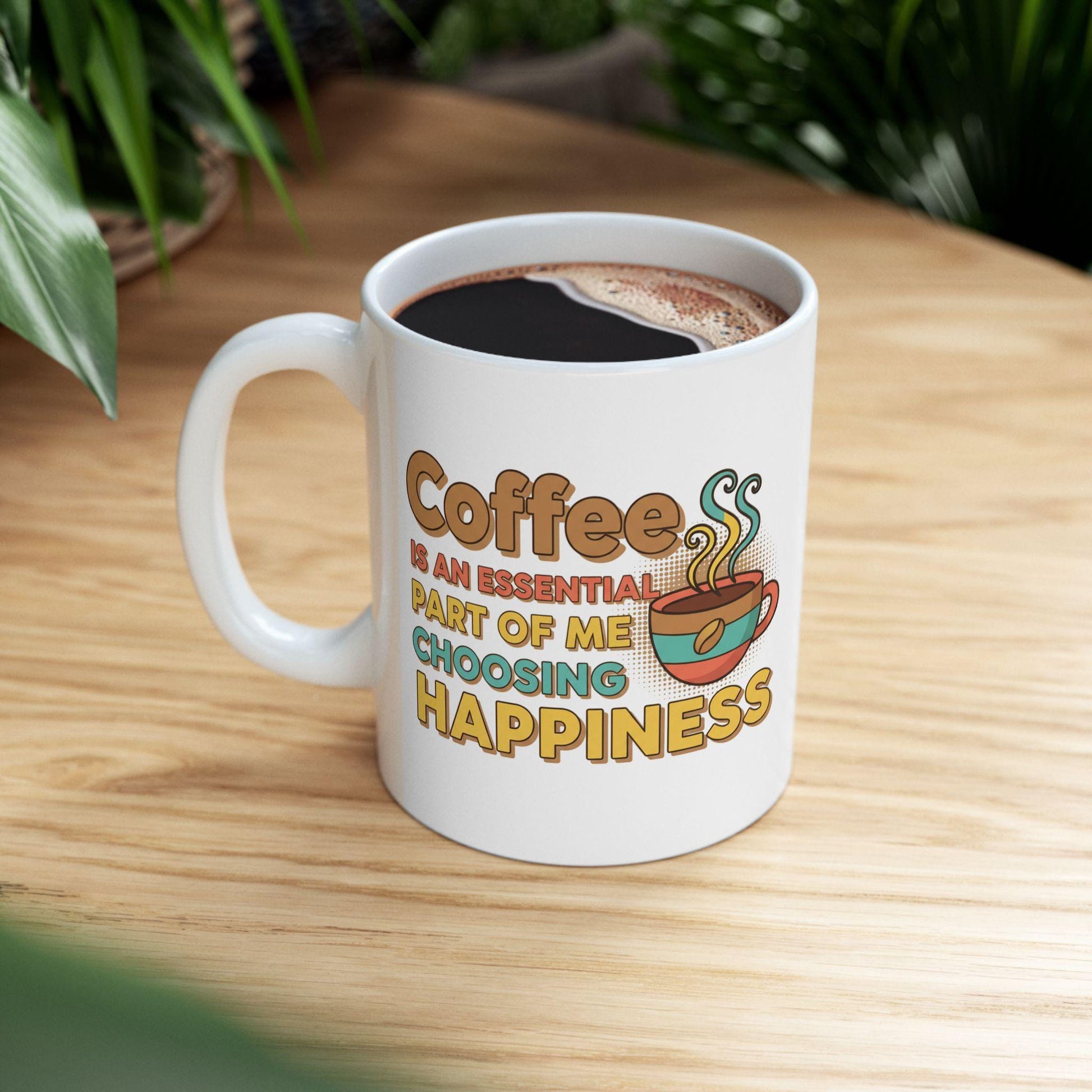Coffee Is An Hug, Mug | Retro Coffee Cup Typography