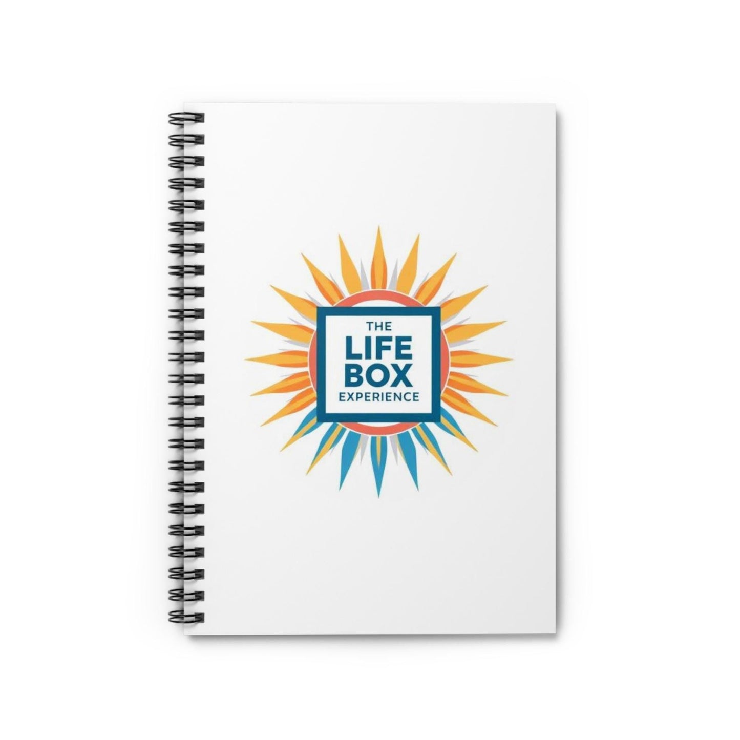 Spiral Notebook - The LifeBox Experiment, Journal, Personal Diary, Writing Pad, Ruled Line Notebook, Office and School Supplies