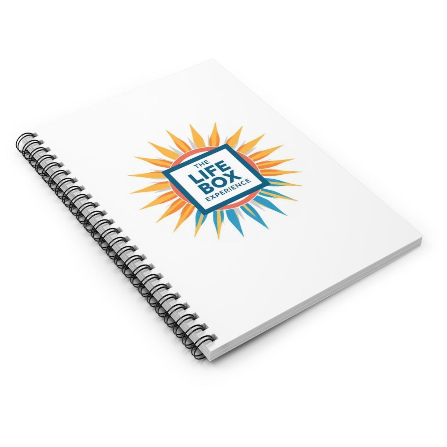 Spiral Notebook - The LifeBox Experiment, Journal, Personal Diary, Writing Pad, Ruled Line Notebook, Office and School Supplies